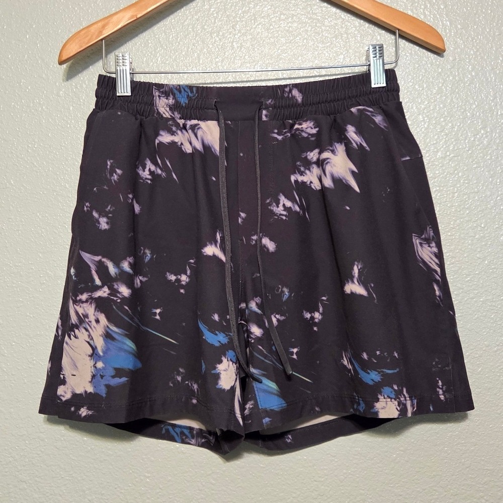 Lululemon Pool Short 5" Small Lined Swim Diffuse Dye Graphite Gray Resortwear